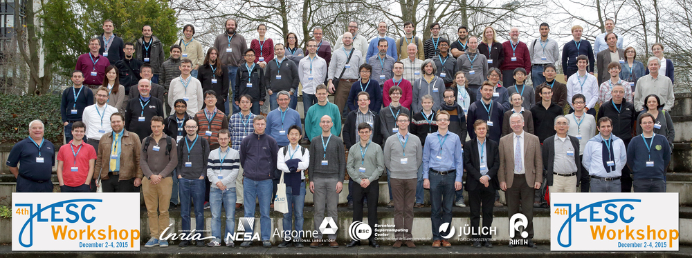 Participants of the 4th JLESC Workshop
